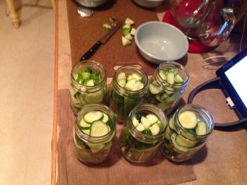 Adding Ingredients to Jars