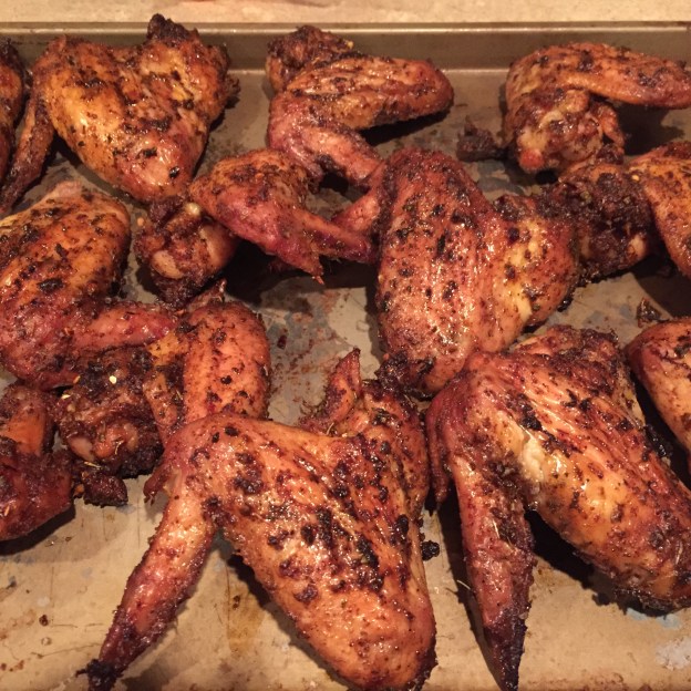 Smoked Wings - Wings done